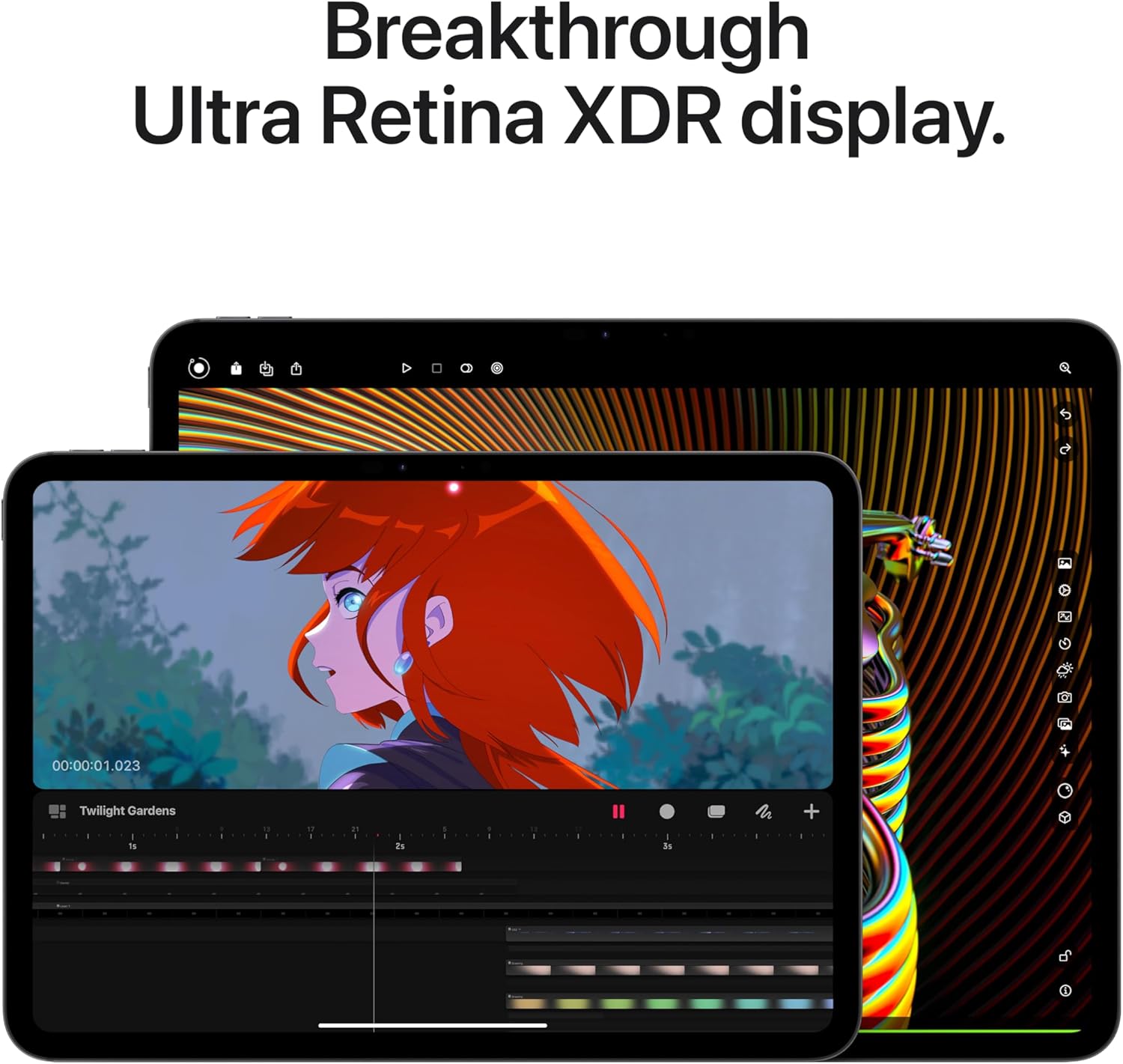 Apple iPad Pro 11-Inch (M4): Built for Apple Intelligence, Ultra Retina XDR Display, 512GB, 12MP Front/Back Camera, LiDAR Scanner, Wi-Fi 6E, Face ID, All-Day Battery Life — Silver - Image 3